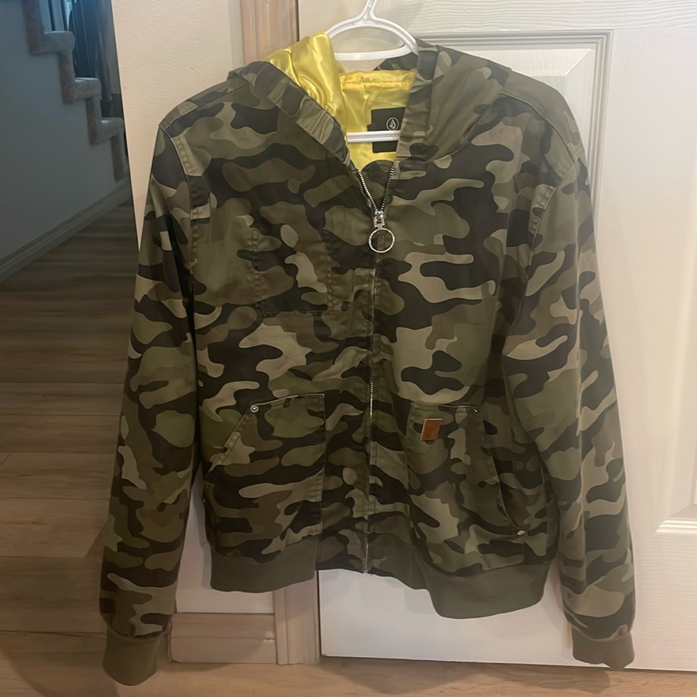 Volcom Camo Bomber Jacket